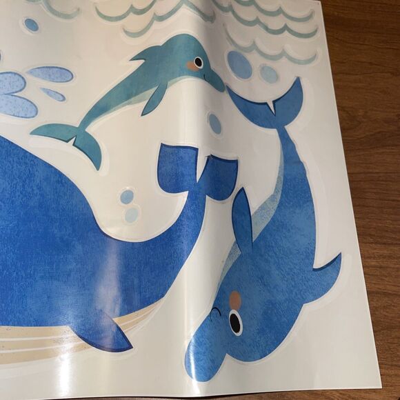 DECOWALL DAT-1611 Sea Adventure Kids Reusable Wall Stickers Decals - Picture 14 of 16